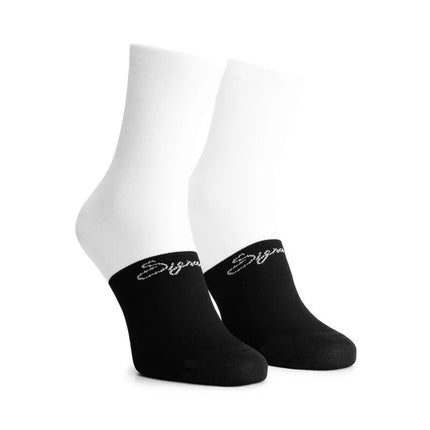 Rogelli SIGNATURE kojinės juodos ir baltos 44-47