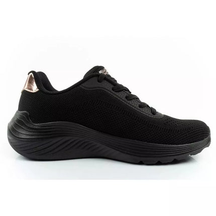 Skechers women's sports shoes Bobs Squad Waves black lightweight fashionable