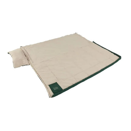 Outwell Contour Prime suaugusiųjų stačiakampis poliesterio miegmaišis, žalias