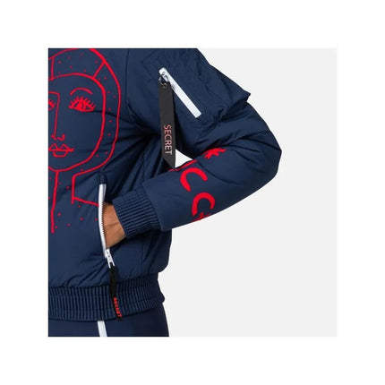 Rossignol W Yety Fleecy Bomber Jacket Jkt blue