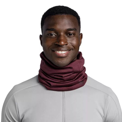 Buff Merino Lightweight Solid Tube Scarf 1130106531000