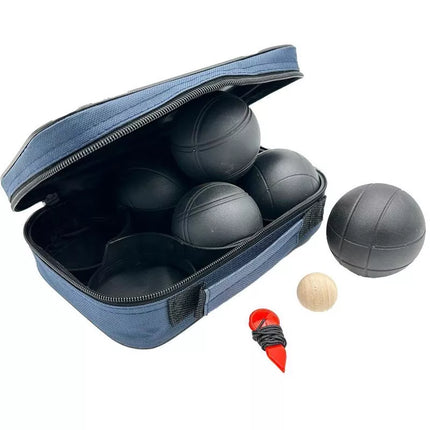 6 PETANKĖS KAMUOLIŲ RINKINYS - JUODI BOULES, ENERO PRO COVER
