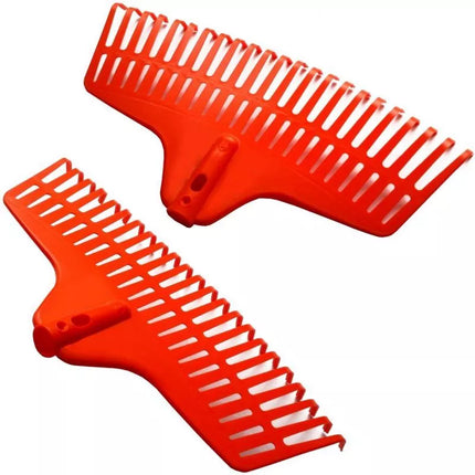 GARDEN RAKE FOR LEAF ORANGE M