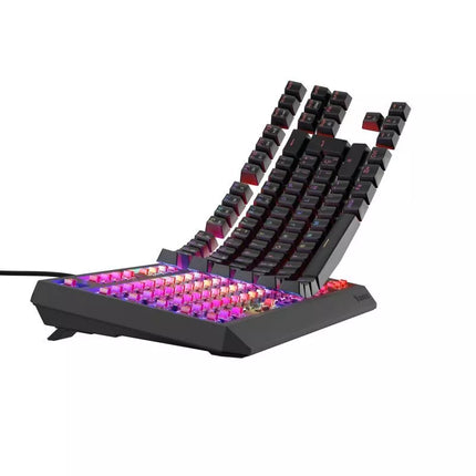 GENESIS Thor 230 TKL žaidimų klaviatūra USB Ispaniška QWERTY Juoda