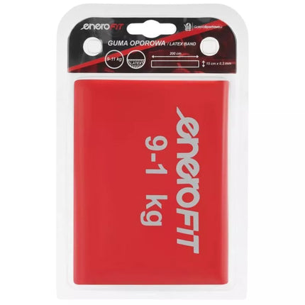 TRAINING TAPE FOR PILATES EXERCISES 2000x150x0.30MM 9-11KG RED