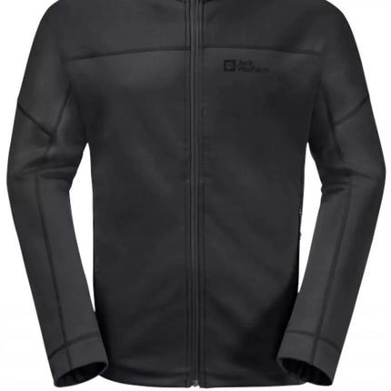 Polarinis džemperis su gobtuvu vyrams Jack Wolfskin Hirschberg Hooded FZ M 1710881-6000