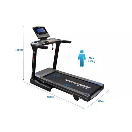 TECH RUN W5.0 ENERO FIT ELECTRIC TREADMILL