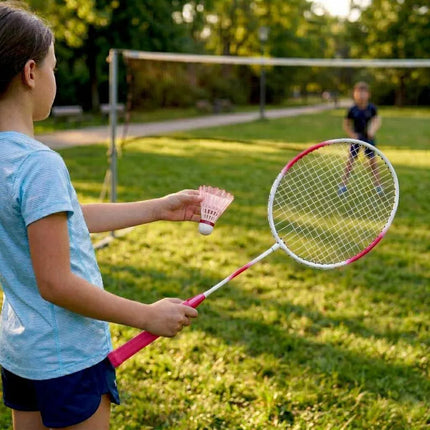 BADMINTONO RINKINYS „EDDY TOYS“, RAUDONAS