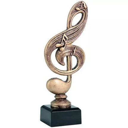 Cast figurine - music RTY3859C/BR