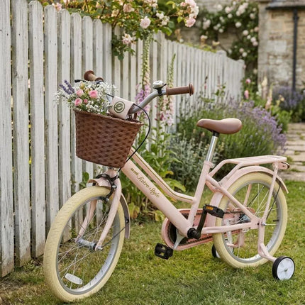 CHILDREN'S BIKE 18 RETRO STYLE PINK ENERO