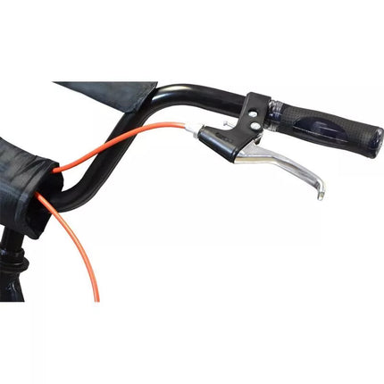 Paspirtukas Enero 16 GHOST RAIDER juodai-oranžinis
