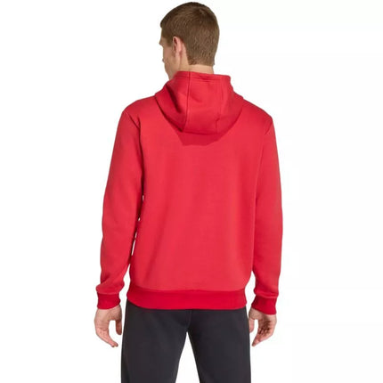 Vyriškas adidas Entrada 26 gobtuvinis džemperis raudonas JZ6576