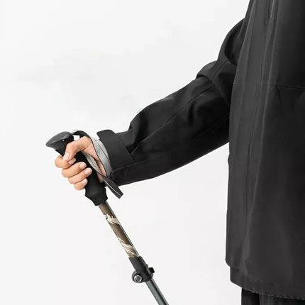 Qunature Nordic vaikščiojimo ir trekingo lazda, aliumininė, 110 - 130 cm, 1 vnt. - Ruda