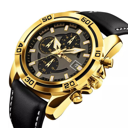 Men's Watch Skmei 9156GDBK + BOX