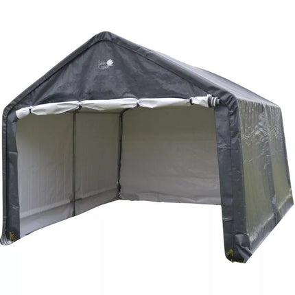 Sodo garažo paviljonas 3.50x3.50x2.60M pilkas SASKA GARDEN