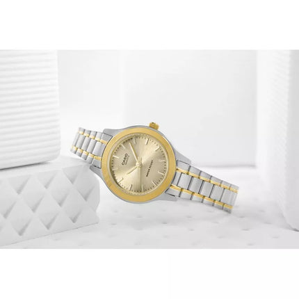 Moterų laikrodis CASIO LTP-1128G-9ARDF su dėžute