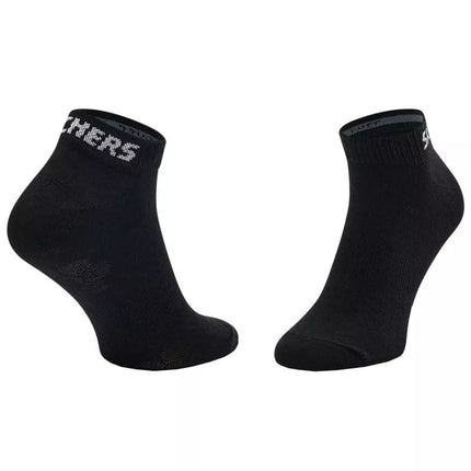 Skechers 3PPK Mesh Ventilation Socks SK43022-9999 Black 35-38