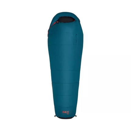 NILS Camp NC2003 sleeping bag black and red