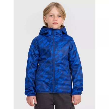 Softshell striukė, neperpučiama membrana 5000, berniukams 4F 4FJRAW25TSOFM508-90A