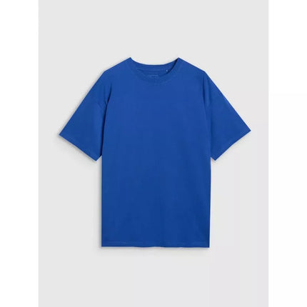 Vyriški oversize marškinėliai su spauda 4F 4FWAW25TTSHM2403-36S