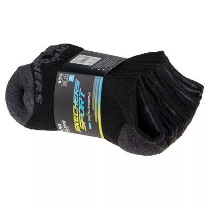 6 poros nematomos kojinės Skechers S108264-BLK