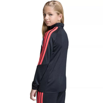 adidas Tiro 26 League Training Top for kids, black, white, and red, JY7159