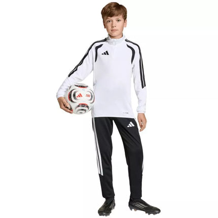 adidas Tiro 26 Lygos treniruočių džemperis vaikams Baltas KC3696