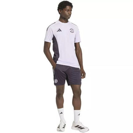 adidas „Manchester United“ treniruočių marškinėliai JSY KA8932 – violetiniai