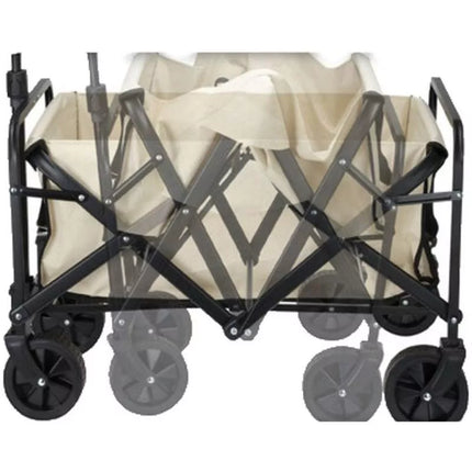 FOLDABLE TRAVEL AND BEACH STROLLER 71X50X48CM WITH HANDLE REDCLIFFS