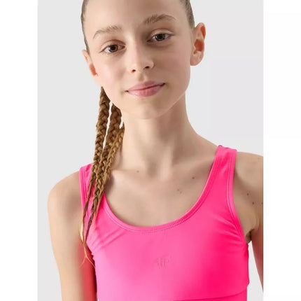 Maudymosi kostiumėlis mergaitėms, 2 dalių 4F JUNIOR 4FJWMM00UBKSF027-55N