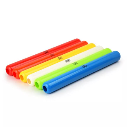 SMJ sport estafetės lazdelė PSZ6-30MULTI – 6 vnt. 30 cm