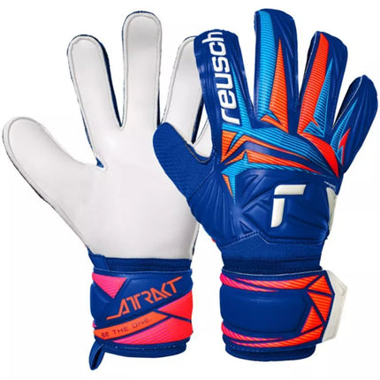 Reusch Attrakt Solid Vartininko pirštinės Mėlynos 5670515 4126