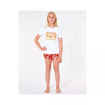 RIP CURL Marškinėliai "Surf Revival" - Mergaitei - balti