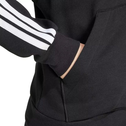 adidas Bazinės 3 juostelių su pilnu užtrauktuku džemperis su kapišonu W JE1283