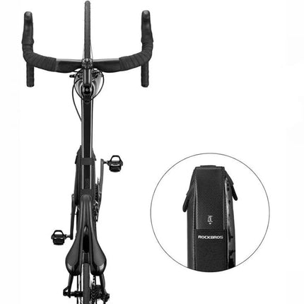 Rockbros B39-2 Waterproof Bike Frame Bag - Black