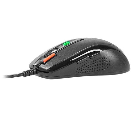 A4 TECH X-Game X-7120 A4TMYS46028 pelė (optinė; 3000 DPI; juoda)