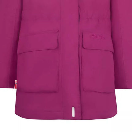 Trollkids Girls Alesund Coat Waterproof Pink Down Jacket (301-235)