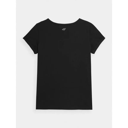 Women's regular plain T-shirt 4F 4FMM00TTSHF732-20S