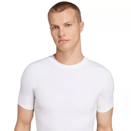 Vyriški adidas Techfit marškinėliai trumpomis rankovėmis balti JP4675