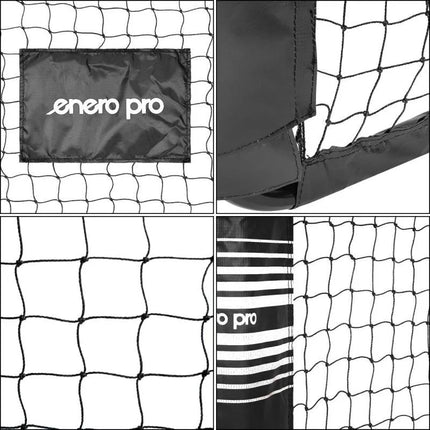 FOOTBALL GOAL WITH NET 180x120x60CM ENERO PRO