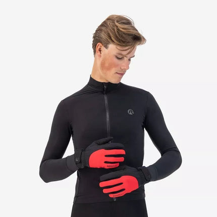 Rogelli CORE winter gloves black and red 2XL