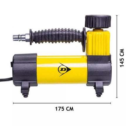 DUNLOP KELIONINIS KOMPRESORIAUS SIURBLYS 12V DC 100psi