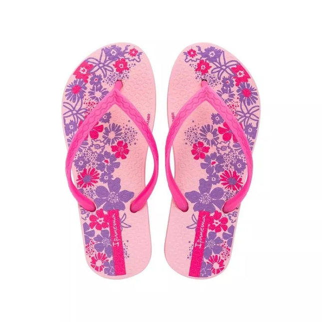 Ipanema Classic Happy rožinės vaikiškos šlepetės mergaitėms