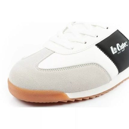 Lee Cooper sports shoes sneakers men's fashionable comfortable white