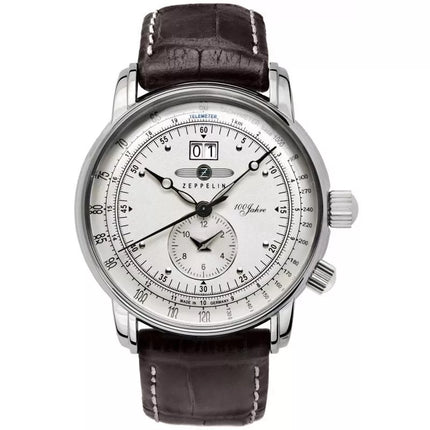 Vyriškas laikrodis ZEPPELIN 100 Yahre 7640-1 + DĖŽUTĖ
