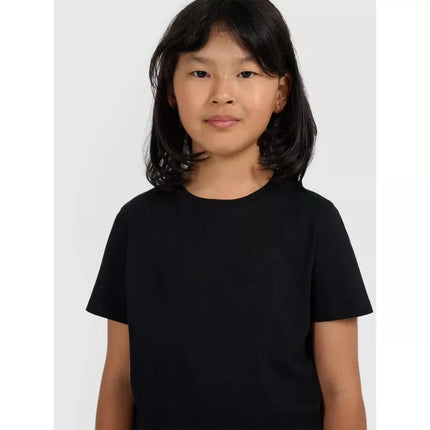 Regular plain girls' T-shirt 4F 4FJRMM00TTSHF3231-20S