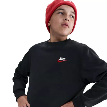 Nike Sportswear Club Fleece Kids' Sweatshirt Black FD3006 012