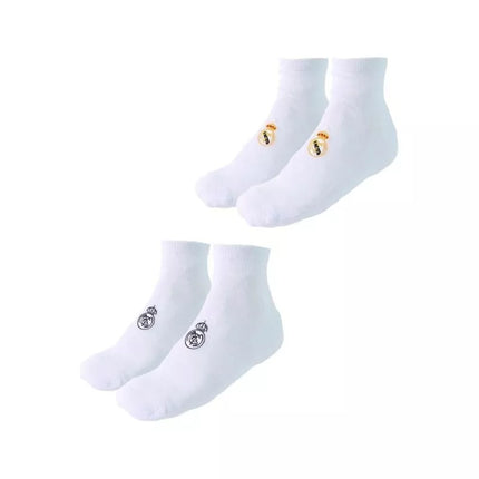 Real Madrid socks 2-pack white 2900003458