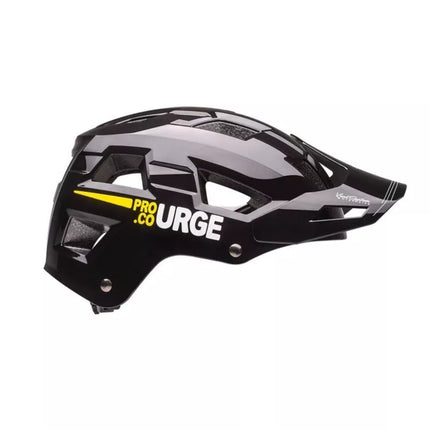 URGE VENTURO šalmas, blizgus juodas, Dydis L/XL (58-61 cm)