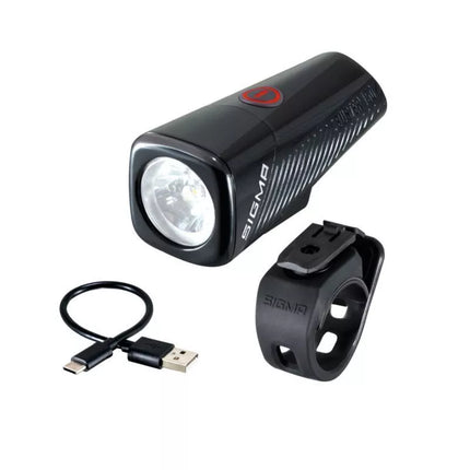 Sigma BUSTER 150 FL priekinis žibintas juodas